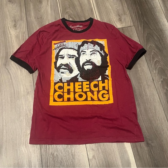 Cheech & Chong Graphic Movie T-Shirt - Picture 1 of 4